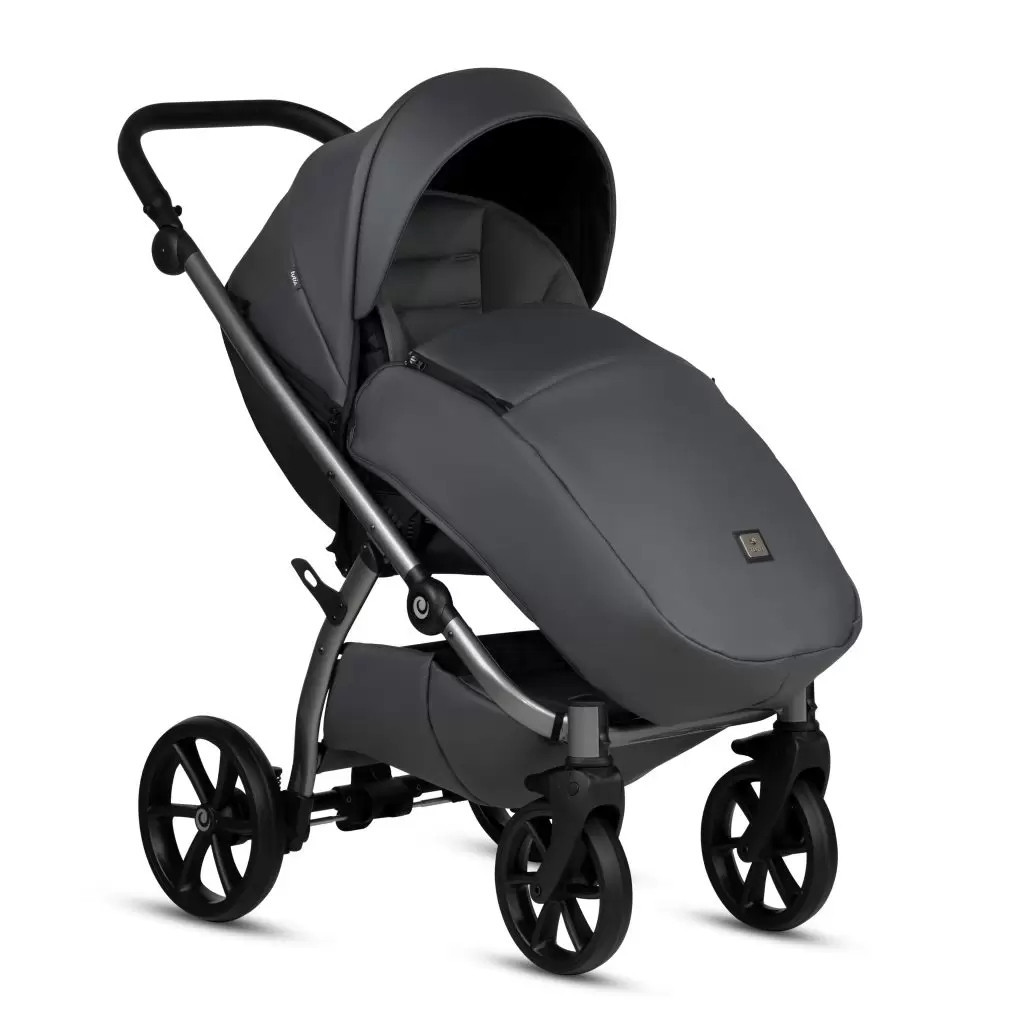 Коляска TUTIS 2 в 1 Uno5+ Leather collection Licorice (1402166) - зображення 4