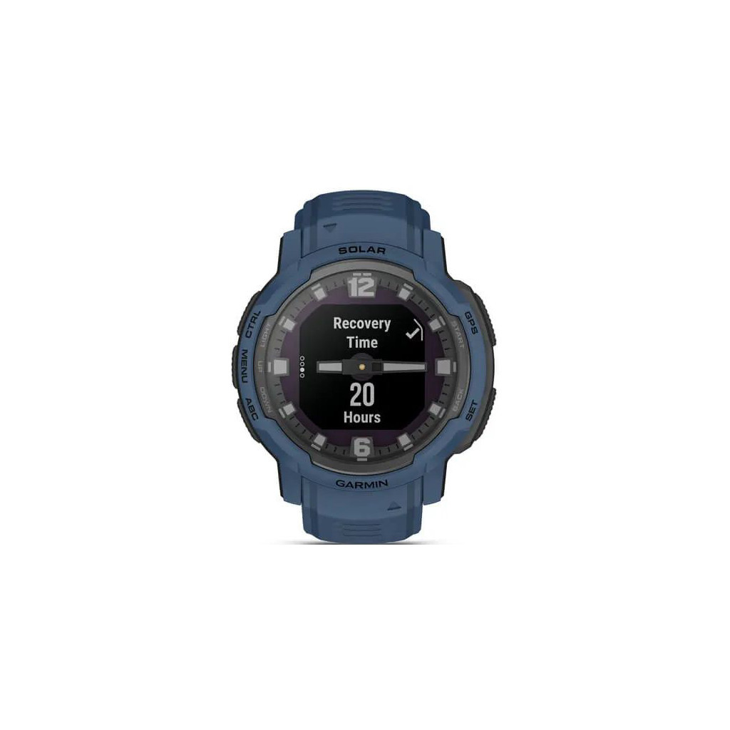 Смарт-годинник Garmin Instinct Crossover Solar, Tidal Blue, GPS (010-02730-02) - зображення 10