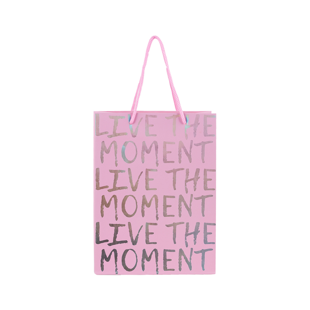 Подарунковий пакет Axent паперовий Live the moment 18х24 см (8501-29-A) - изображение 2