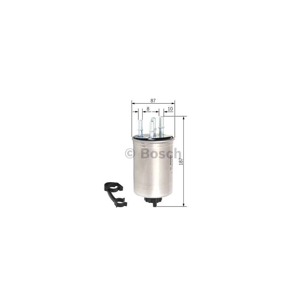 Фільтр паливний Bosch F 026 402 113 - зображення 5