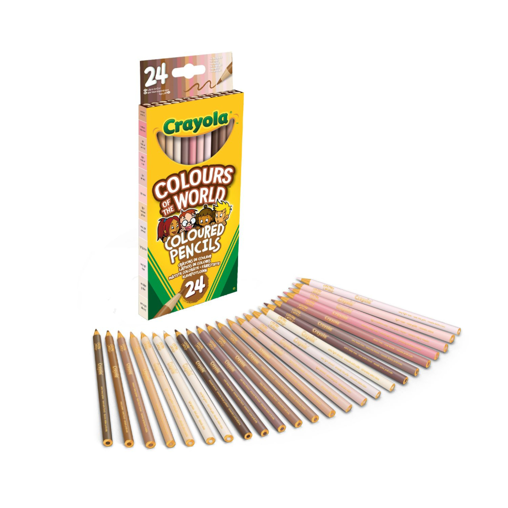 Олівці кольорові Crayola Colours of the World 24 шт (68-4607) - зображення 2