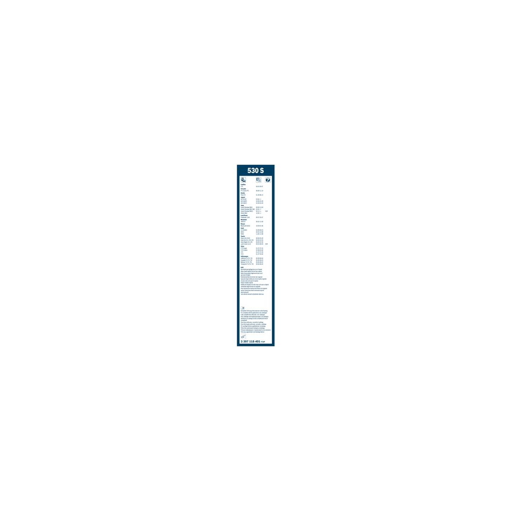 Щітка склоочисника Bosch 3 397 118 401 - зображення 3