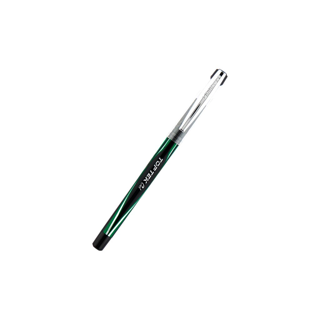 Ручка гелева Unimax Top Tek Gel, зелена (UX-133-04) - зображення 2