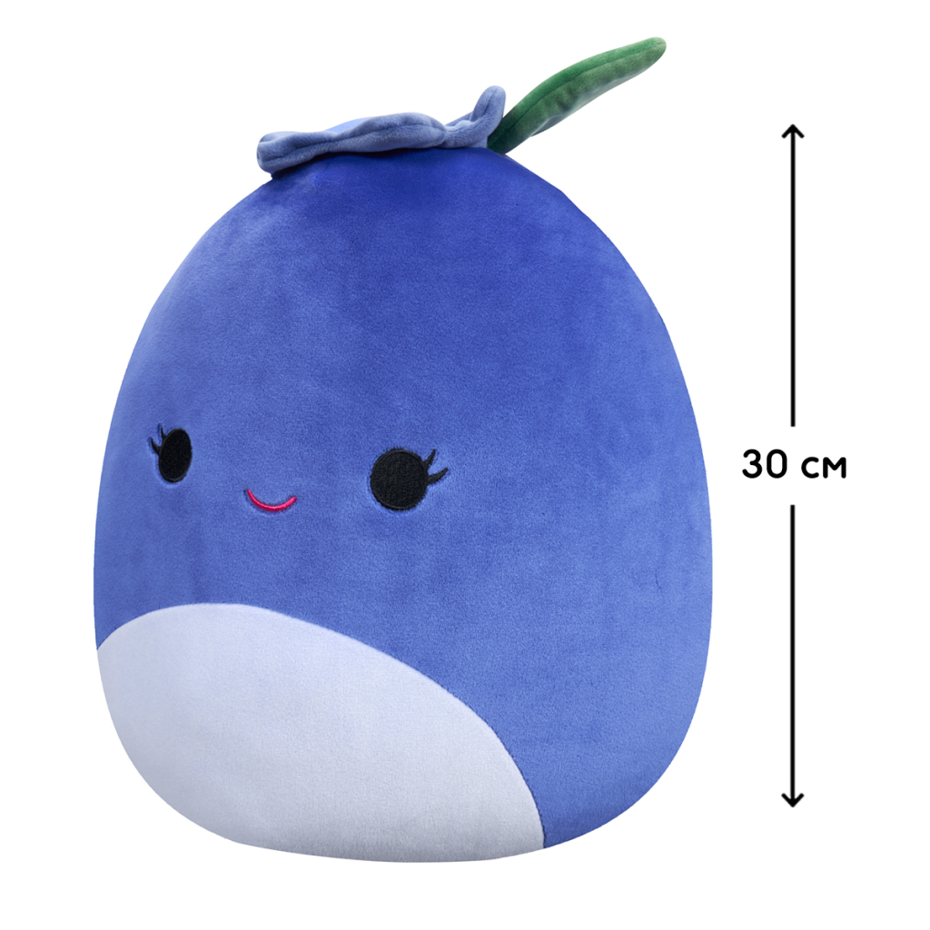 М'яка іграшка Squishmallows Чорниця Блубі 30 см (SQCR04144) - зображення 2