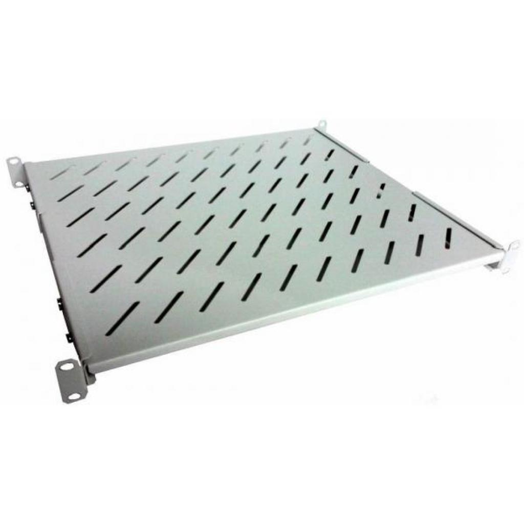 Полка Hypernet 19" 1U глиб. 300мм, у шафи глибиною 450мм, колір сірий (U-FS-45) - изображение 1