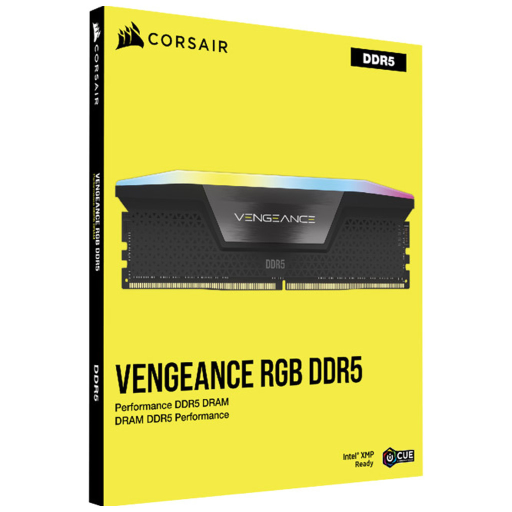 Модуль пам'яті для комп'ютера DDR5 64GB (2x32GB) 6000 MHz Vengeance RGB Corsair (CMH64GX5M2B6000C38) - зображення 5
