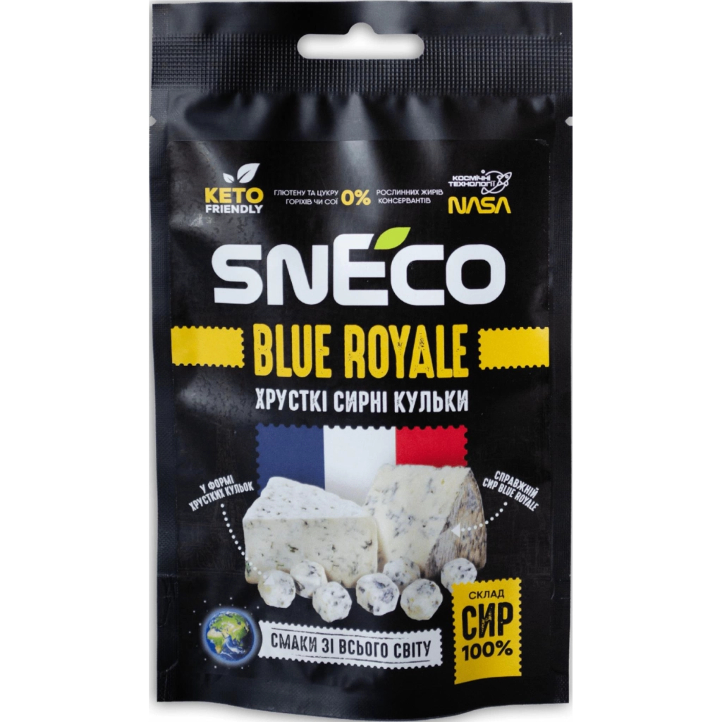 Сир сушений snEco Blue Royale 14 г (4823095817423) - зображення 1