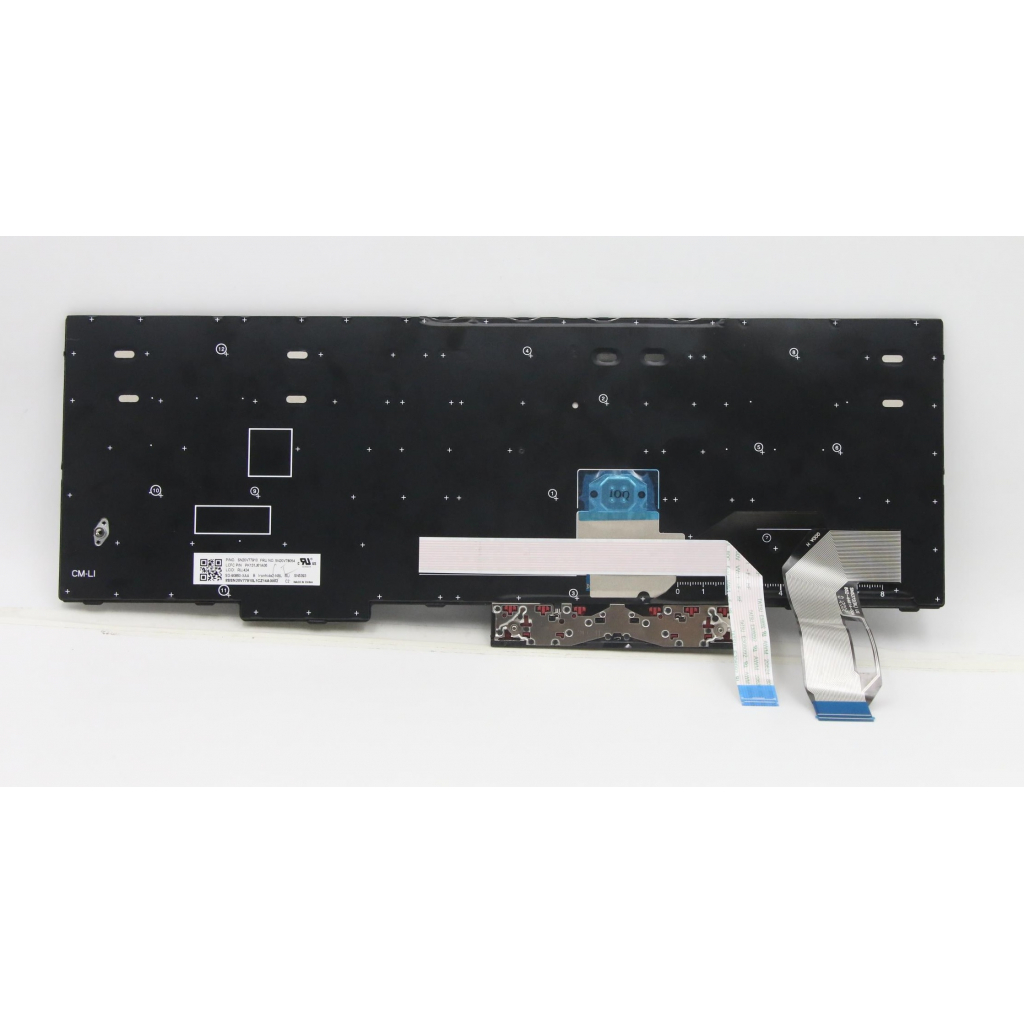 Клавіатура ноутбука Lenovo ThinkPad T15 Gen1/Gen2 черн с черн ТП UA (A46203) - зображення 2