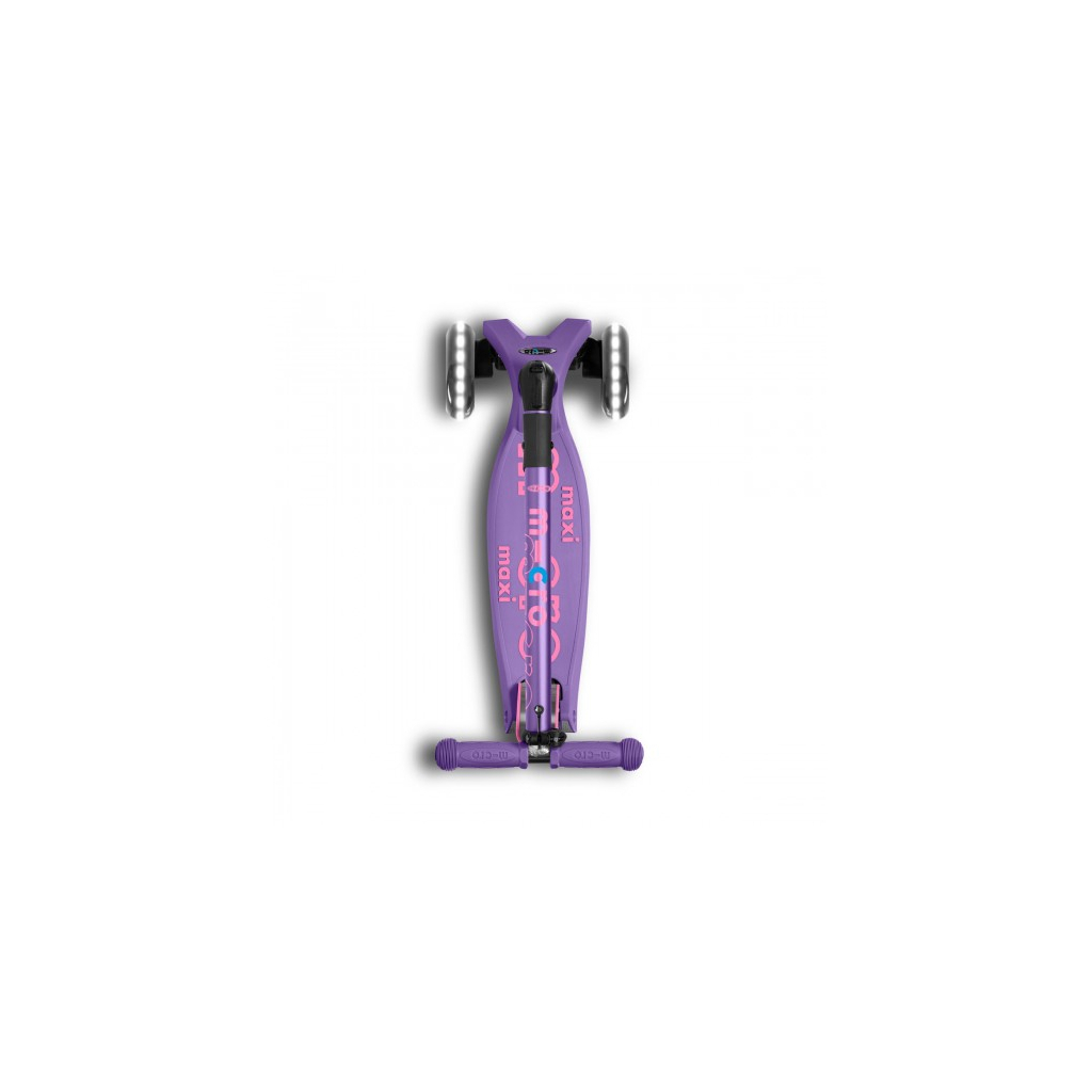 Самокат Micro Maxi Deluxe Foldable LED фіолетовий (MMD100) - зображення 5