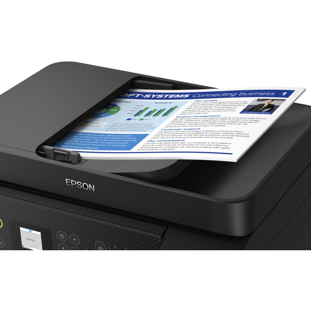 Багатофункціональний пристрій Epson L5290 WiFi (C11CJ65407) - зображення 4