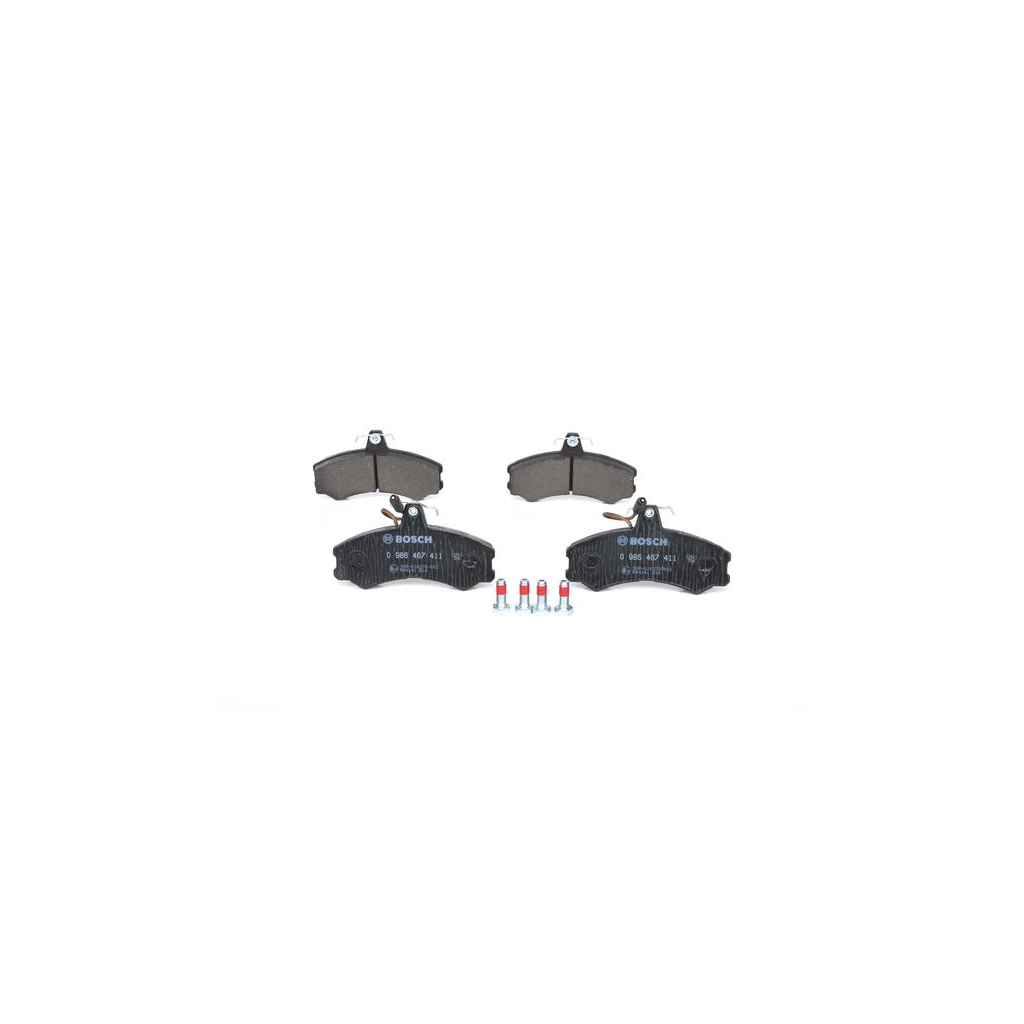 Гальмівні колодки Bosch 0 986 467 411 - зображення 4