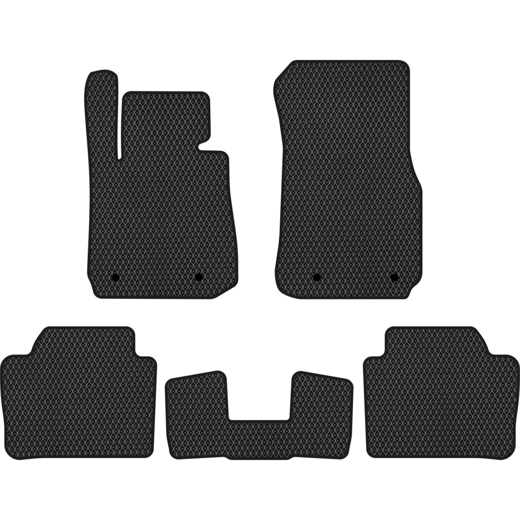 Килимок в салон EVAtech BMW 3 Series (F30) 2012-2019 6 покоління (BM1724C5BW4RBB) - зображення 1