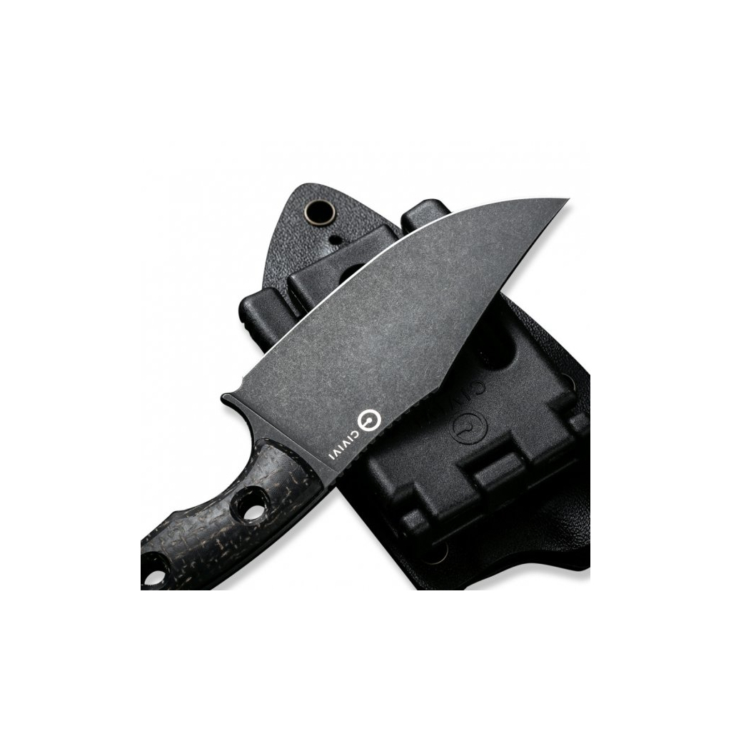 Ніж Civivi Ніж Civivi Midwatch Black Blade Dark Micarta (C20059B-1) - зображення 7