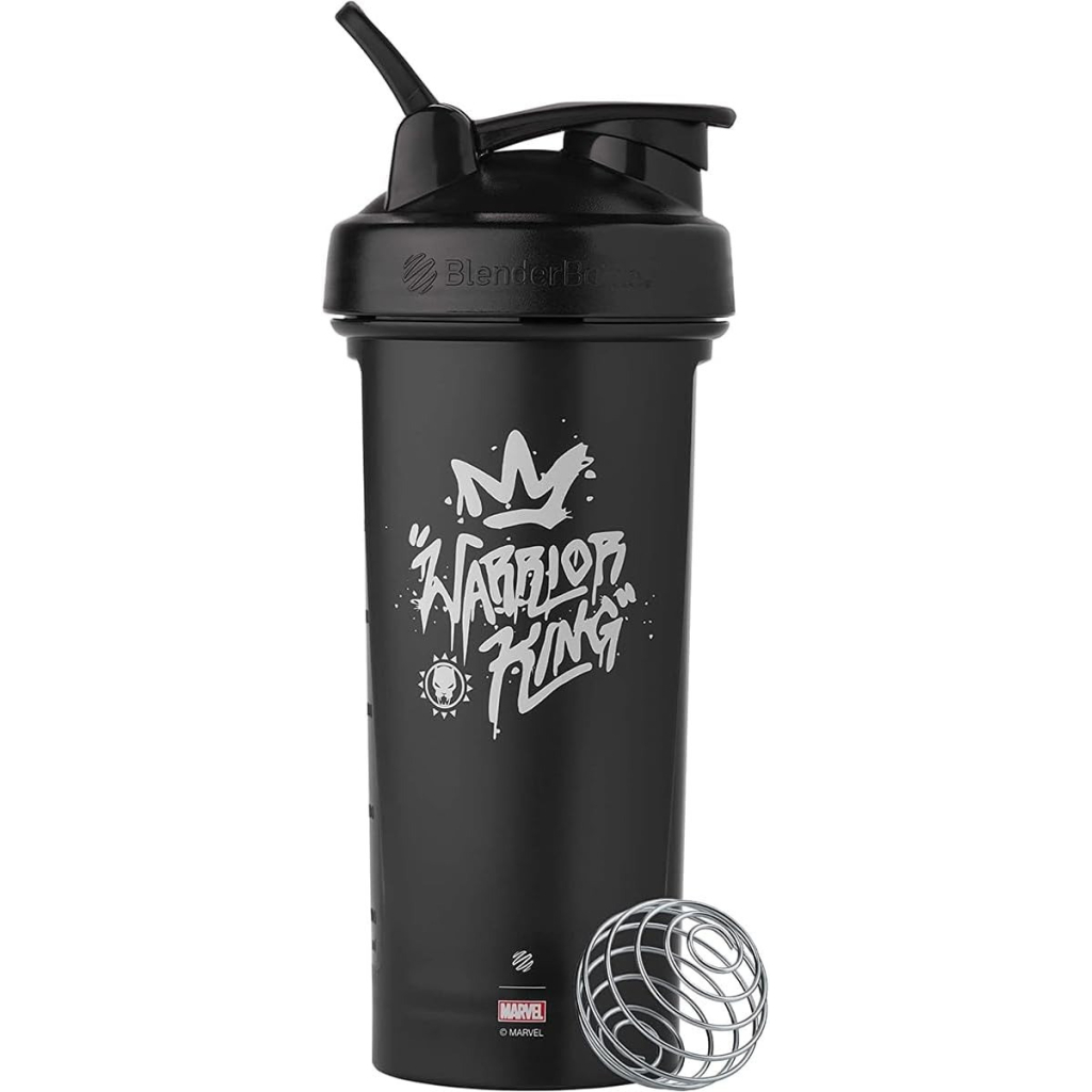 Шейкер спортивний BlenderBottle Classic Loop PRO 28oz/820ml Marvel Black (Loop_PRO_28oz_Panther) - зображення 1