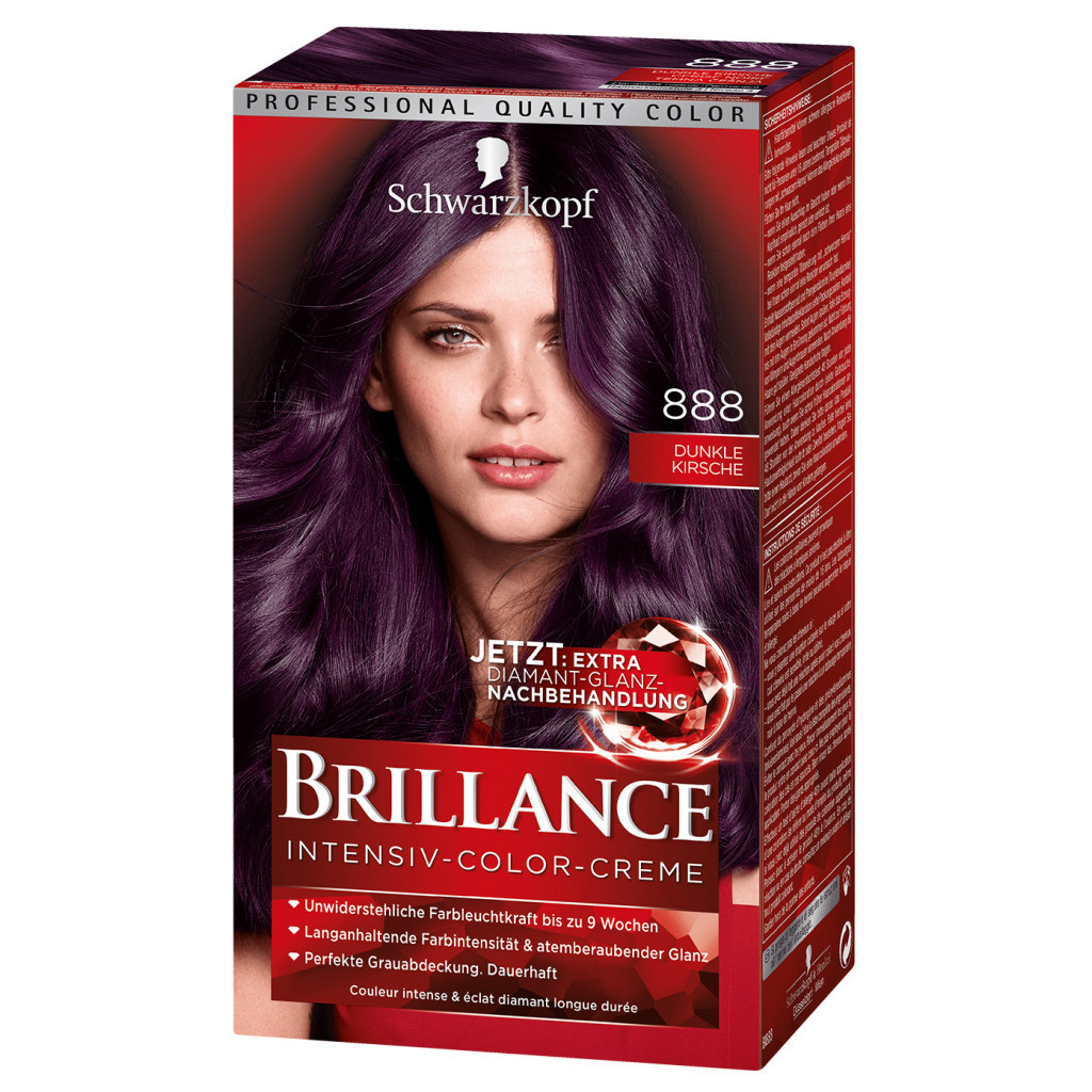 Фарба для волосся Brillance 888-Темна вишня 142.5 мл (4015000509824) - зображення 1