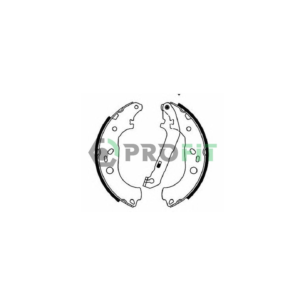 Гальмівні колодки Profit 5001-0687 - зображення 1