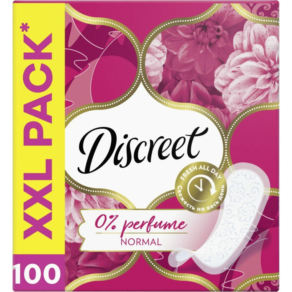 Щоденні прокладки Discreet Normal 100 шт. (8001090162038) - зображення 1