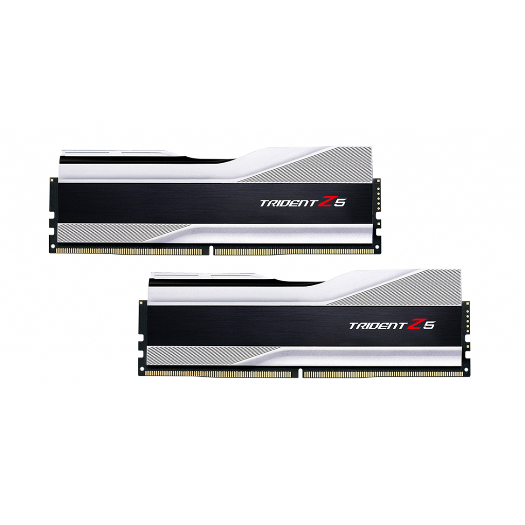 Модуль пам'яті для комп'ютера DDR5 32GB (2x16GB) 6000 MHz Trident Z5 Silver G.Skill (F5-6000J3636F16GX2-TZ5S) - зображення 2