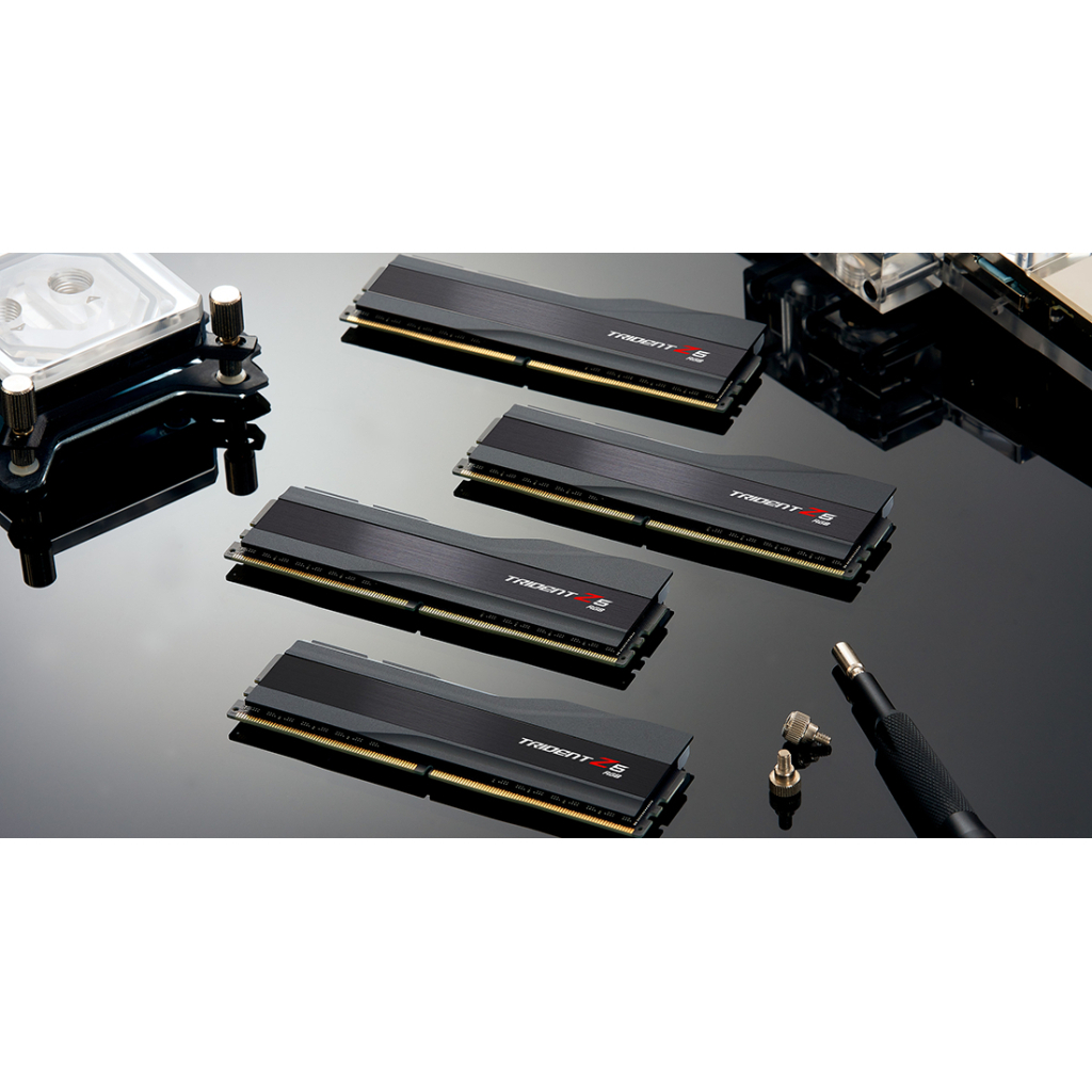Модуль пам'яті для комп'ютера DDR5 48GB (2x24GB) 6400 MHz Trident Z5 RGB Black G.Skill (F5-6400J3239F24GX2-TZ5RK) - зображення 8