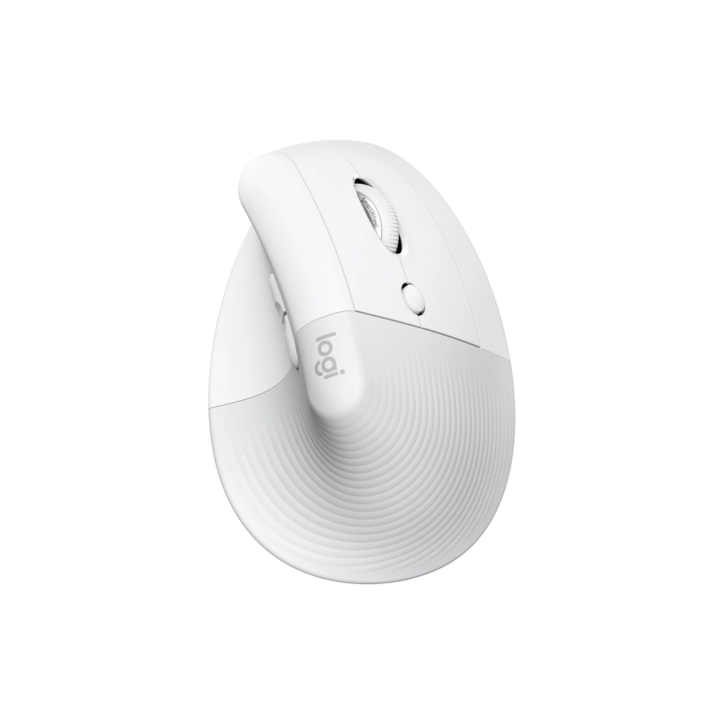 Мишка Logitech Lift for Mac Vertical Ergonomic Mouse Off White (910-006477) - зображення 1