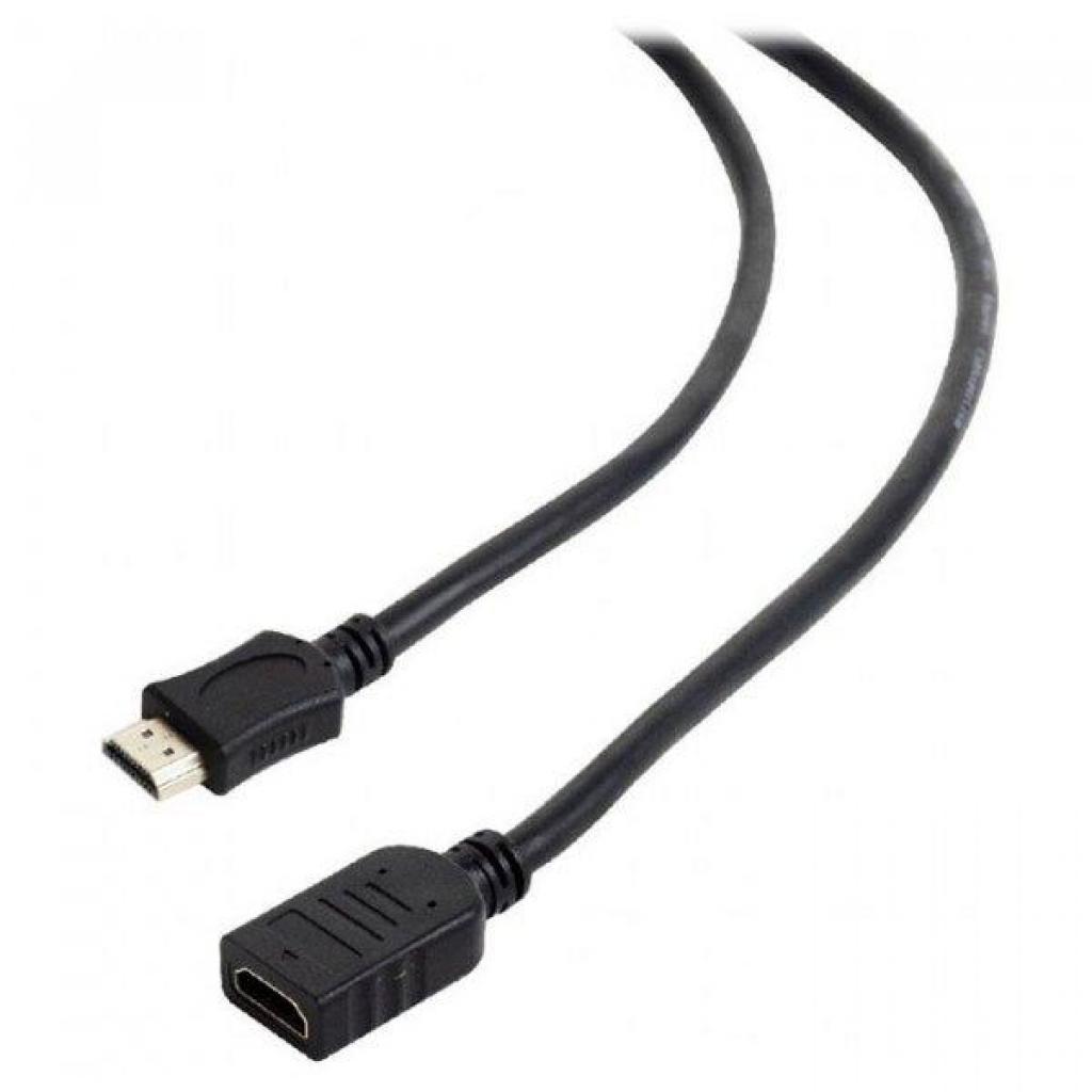 Кабель мультимедійний HDMI male to female 0.5m Cablexpert (CC-HDMI4X-0.5M) - изображение 3