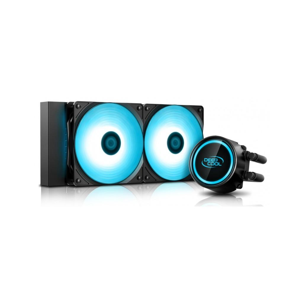 Система рідинного охолодження Deepcool GAMMAXX L240 A-RGB - зображення 1