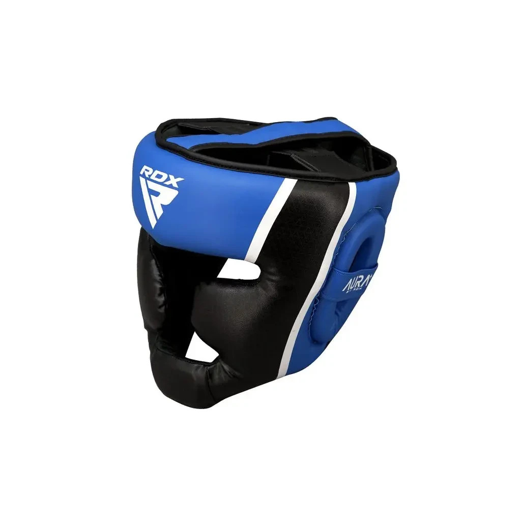 Боксерський шолом RDX Aura Plus T-17 Blue/Black M (HGR-T17UB-M+) - зображення 3