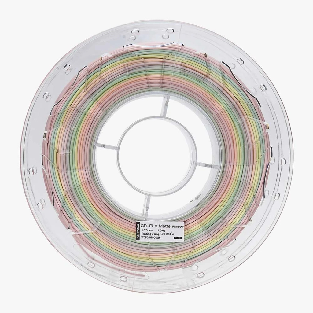 Пластик для 3D-принтера Creality PLA matte 1кг, 1.75мм, rainbow (3301010458) - зображення 2