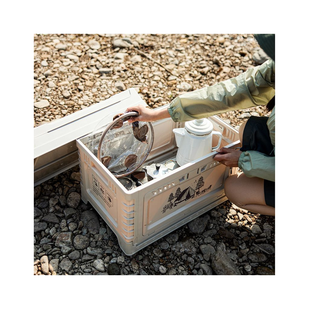 Відро складне Naturehike ПВХ NH20SJ040 10л прозорий (6975641886761) - зображення 9