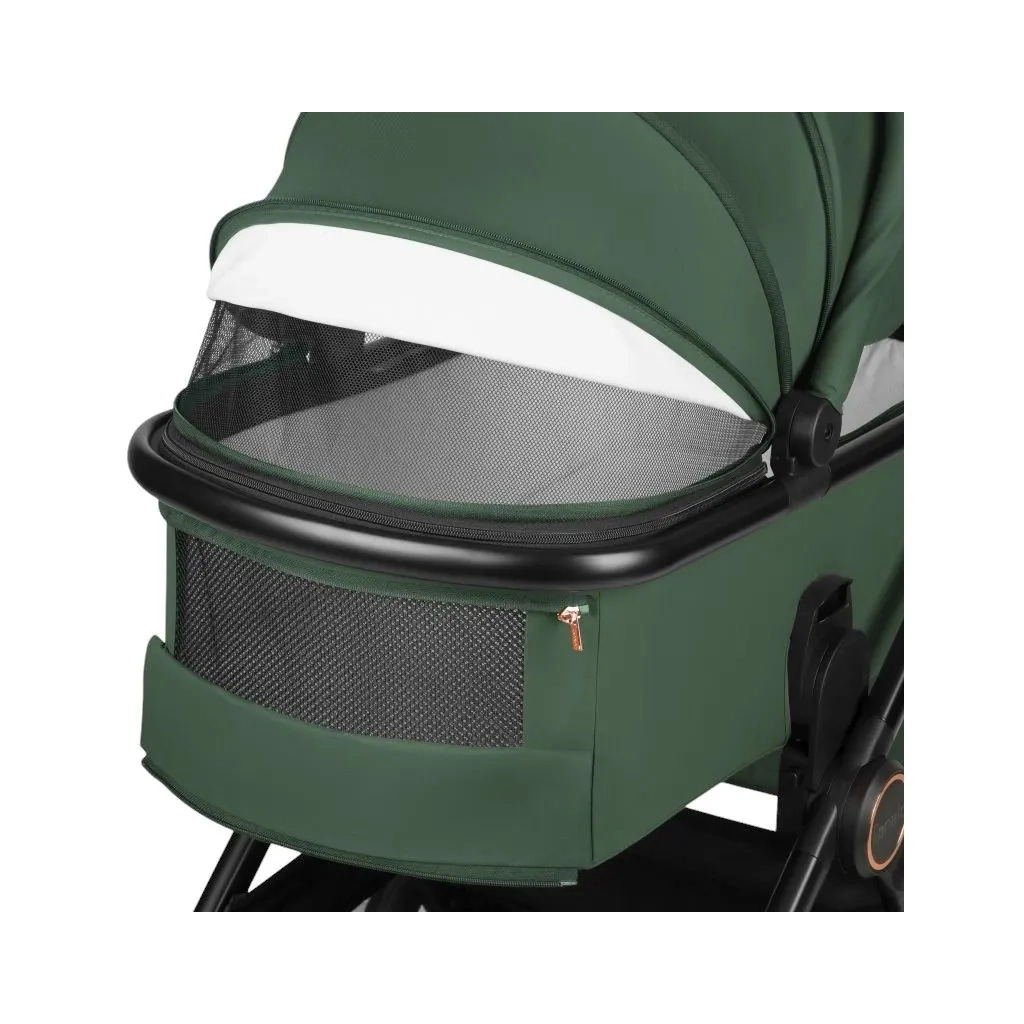 Коляска Lionelo 3 в 1 AMBER PLUS 3IN1 GREEN FOREST (LO-AMBER PLUS 3IN1 GREEN FOREST) - зображення 11