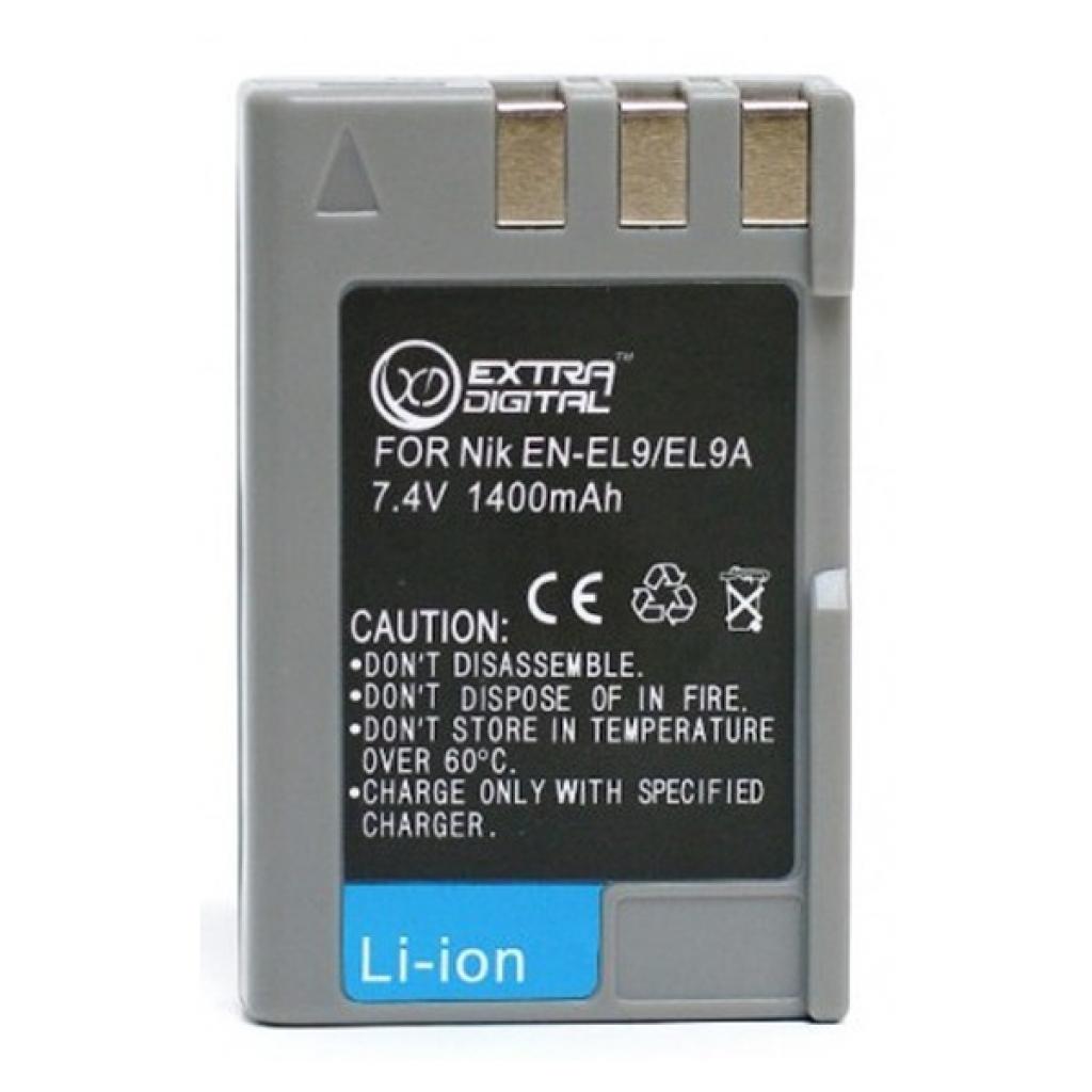Акумулятор до фото/відео Extradigital Nikon EN-EL9 (BDN2535) - зображення 1
