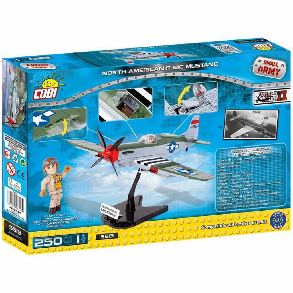 Конструктор Конструктор Cobi Друга Світова Війна Літак Мустанг (COBI-5513) (5902251055134) - зображення 6