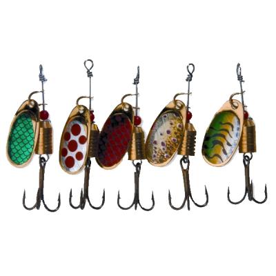 Блешня Lineaeffe вертушка набір 5 шт з різними голограмами  (5018050) - зображення 1