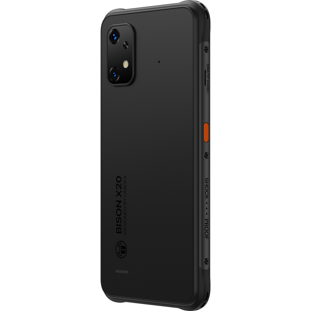 Мобільний телефон Umidigi BISON X20 NFC 6/128Gb Black (6973553523750) - зображення 10