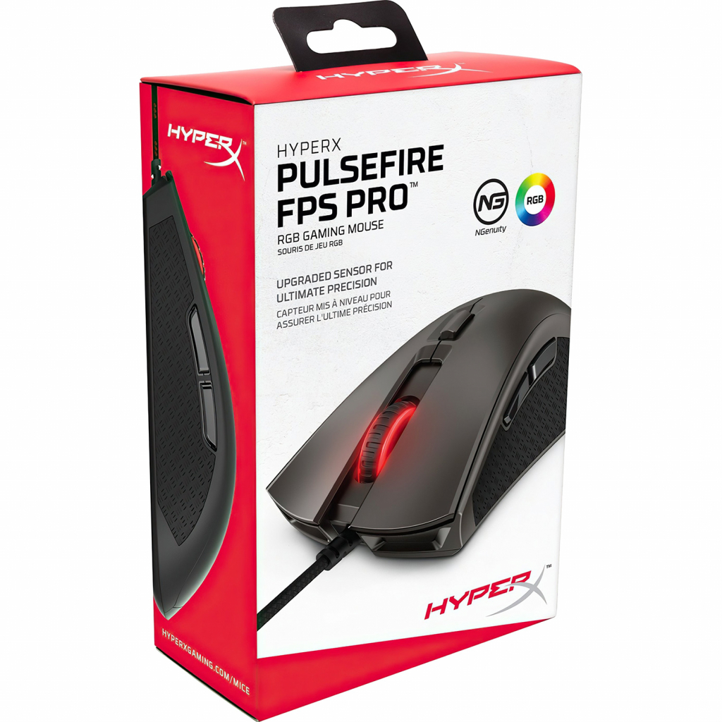 Мишка HyperX Pulsefire FPS Pro RGB USB Black (4P4F7AA) - зображення 6