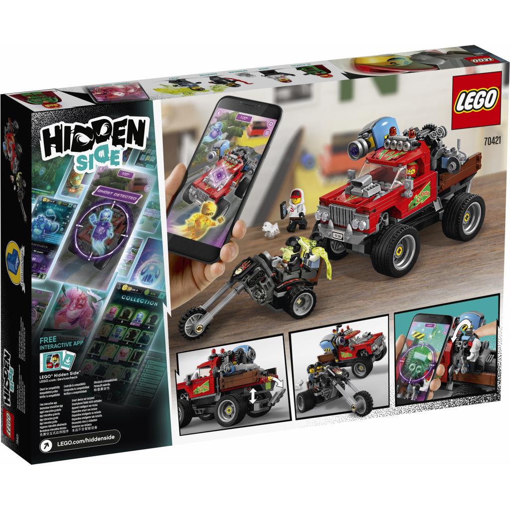 Конструктор LEGO Hidden Side Трюкова вантажівка Ель-Фуего 428 деталей (70421) - зображення 4