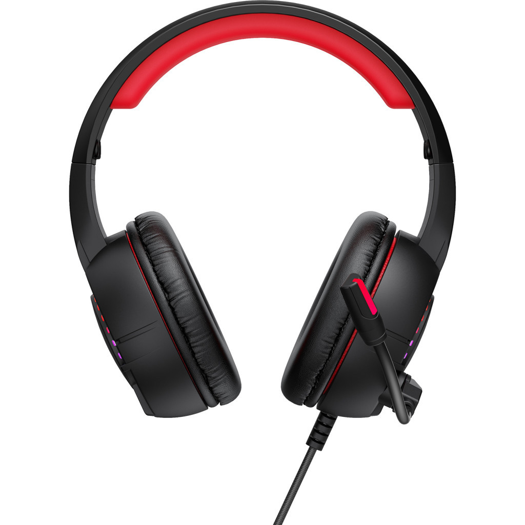 Навушники GamePro HS382 RGB Black/Red - зображення 2
