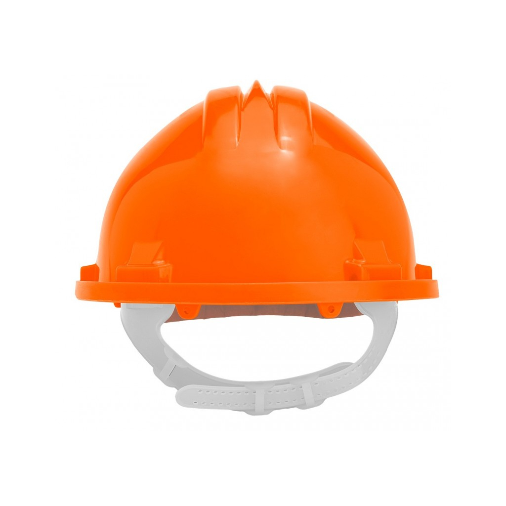 Каска захисна Neo Tools пластик поліпропілен HDPE, пряжка для регулювання, помаранчева (97-205) - зображення 3