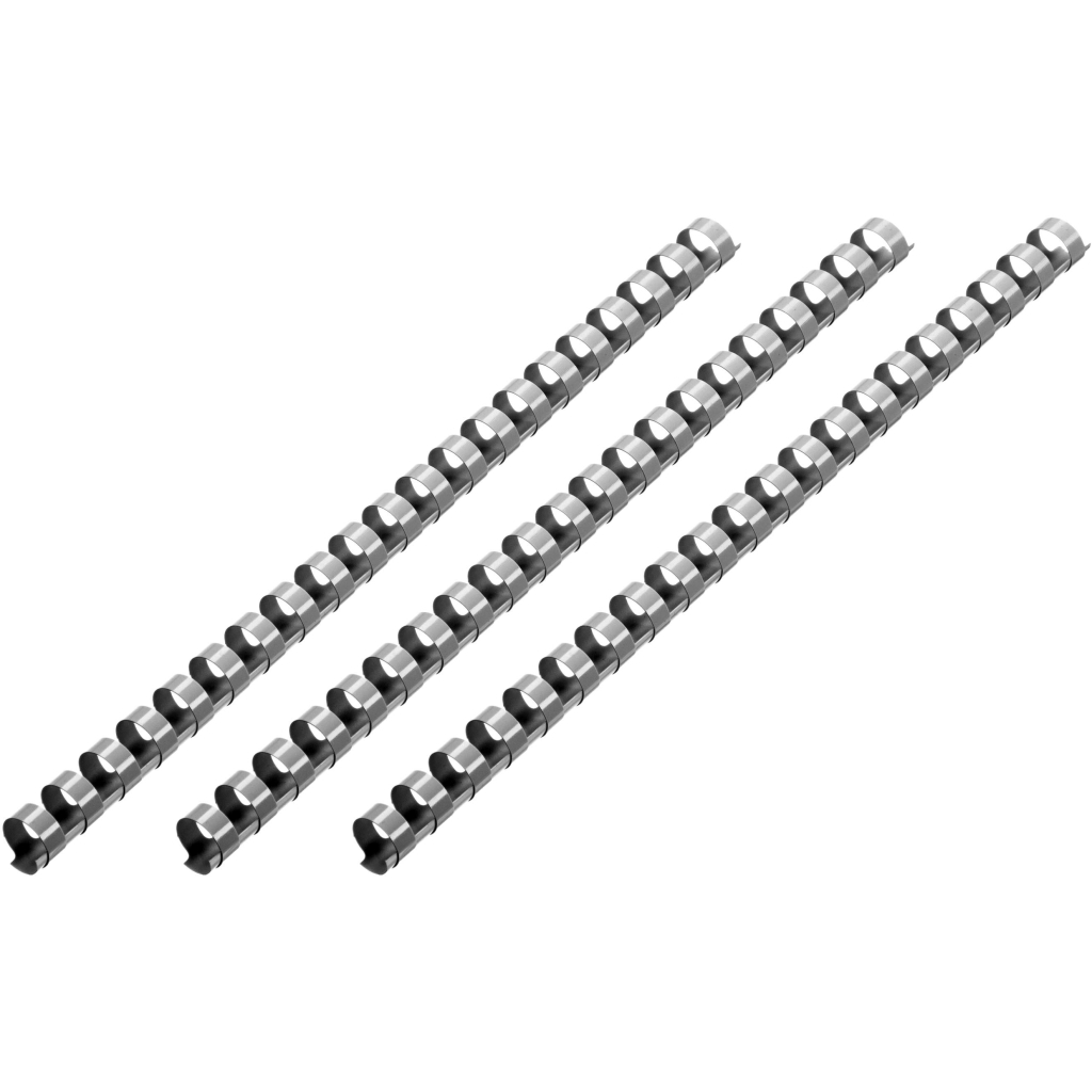 Пружина для палітурки 2E пл. 16мм (100шт.) світло-сірі (2E-PL16-100LG) - изображение 1