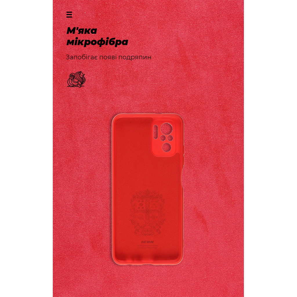 Чохол до мобільного телефона Armorstandart ICON Case Xiaomi Redmi Note 10 / Note 10s / Poco M5s Red (ARM61760) - зображення 4