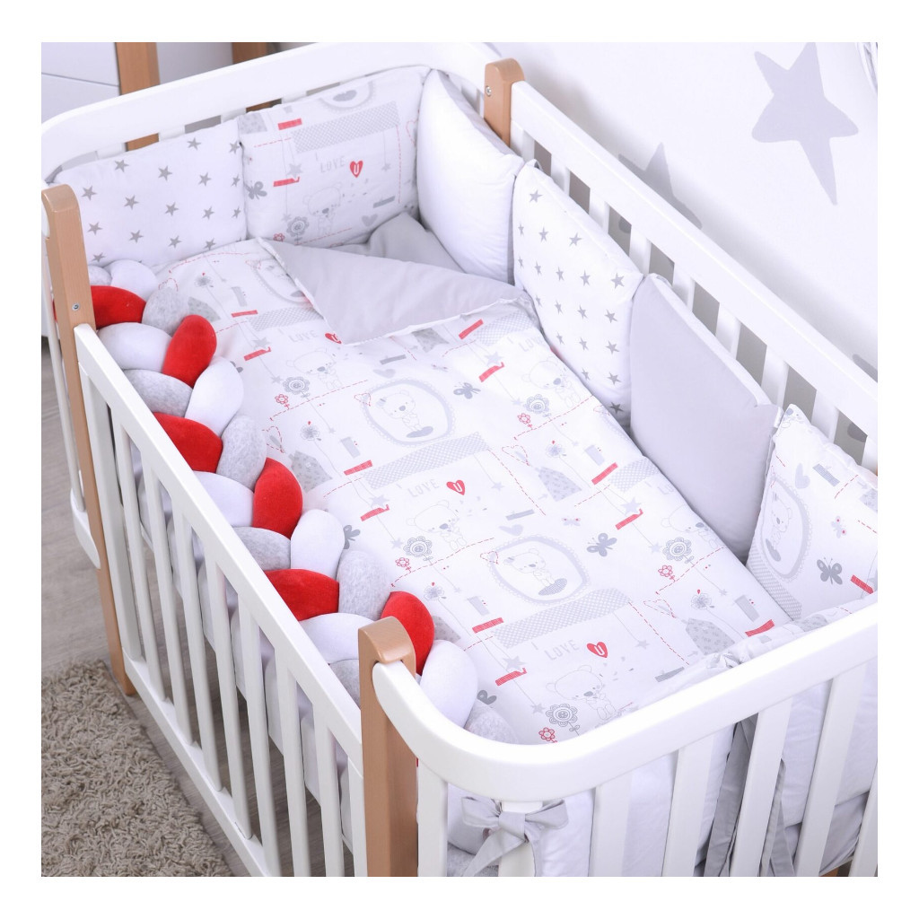 Дитячий постільний набір Верес Bear house grey (216.004) - зображення 3