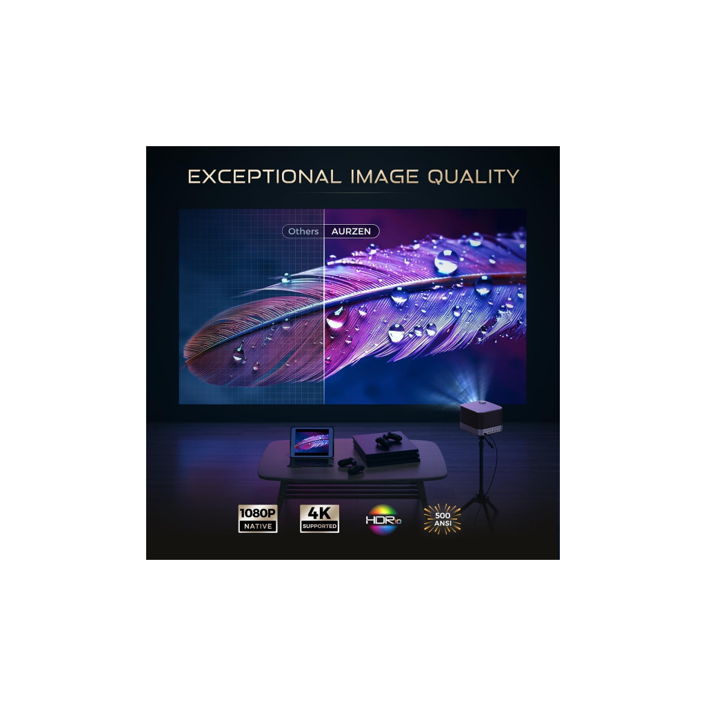 Проектор Aurzen Boom 3 (F503 FCC) - зображення 5