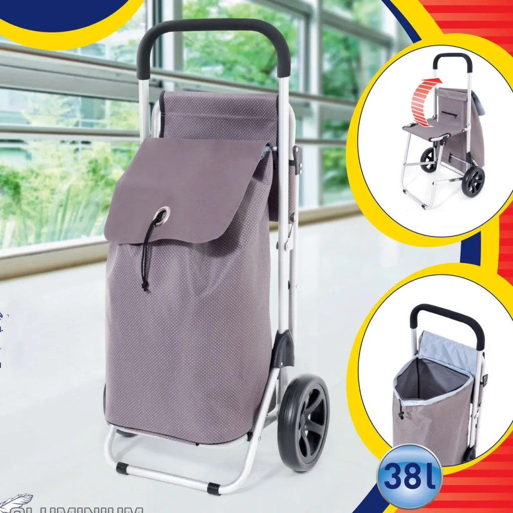 Сумка-візок Casa Si Sedi Beige (CS93075) (DAS302430) - зображення 4