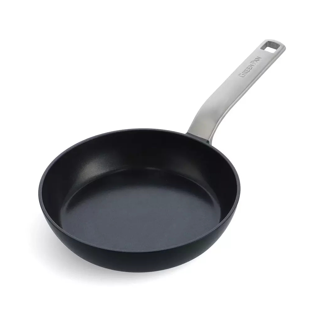 Сковорода GreenPan Evolution, 20 см з керамічним покриттям, чорна (CC006385-001) - зображення 1