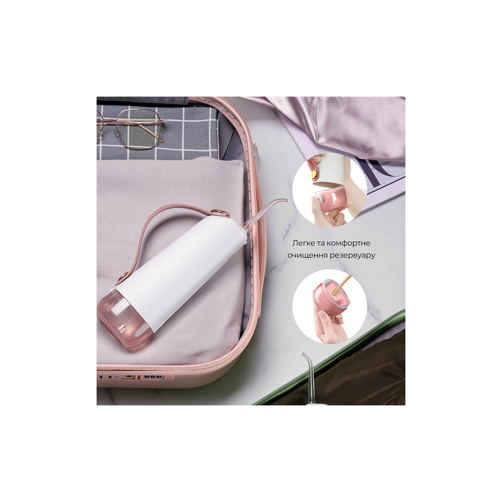 Іригатор Oclean W10 Pink NEW-2 NOZZLES (6970810555752) - зображення 10