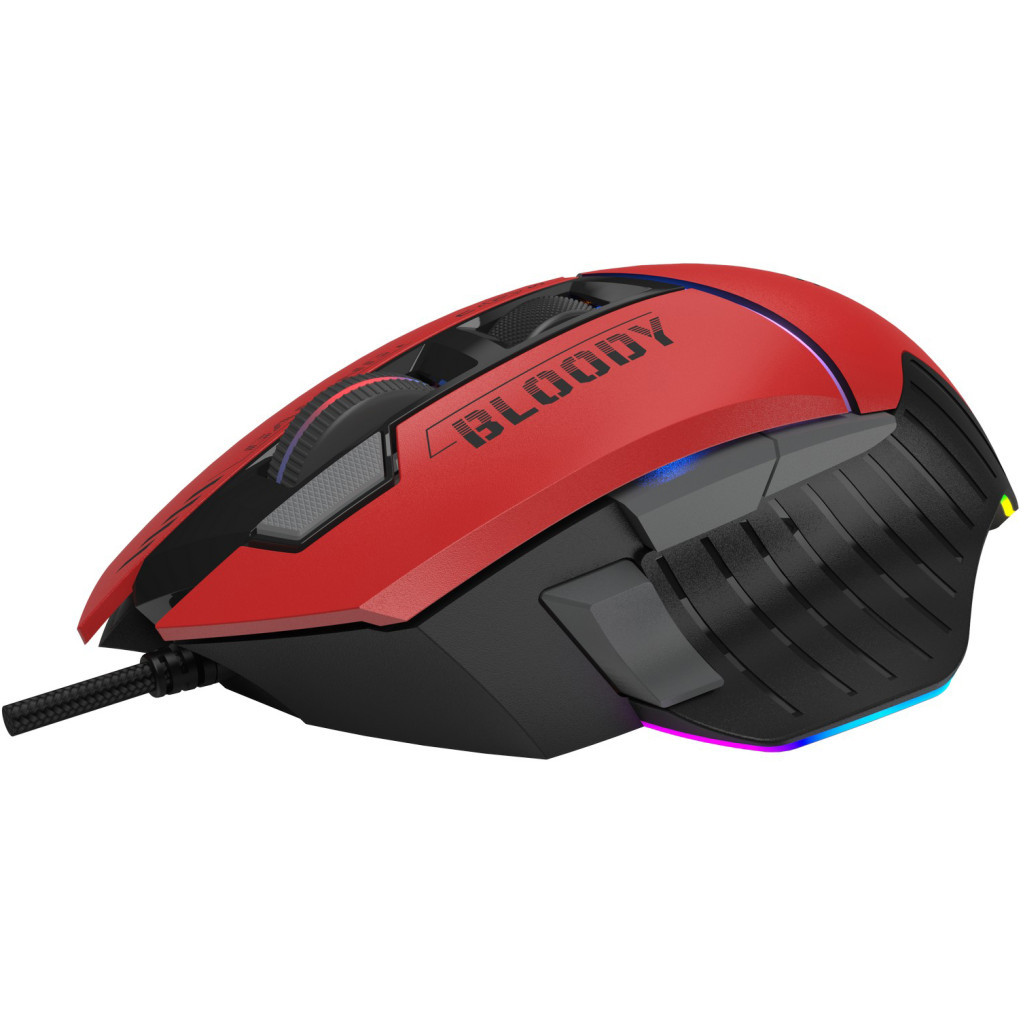 Мишка A4Tech Bloody W95 Max RGB Activated USB Sports Red (4711421985581) - зображення 6