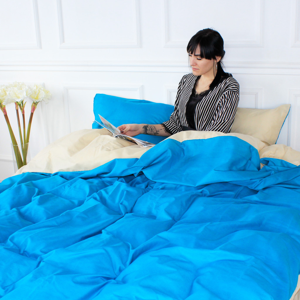 Постільна білизна MirSon Бязь Ranforce Elite Camillo (12-0712 + 17-4735) 220х240 (2200004706122) - зображення 2