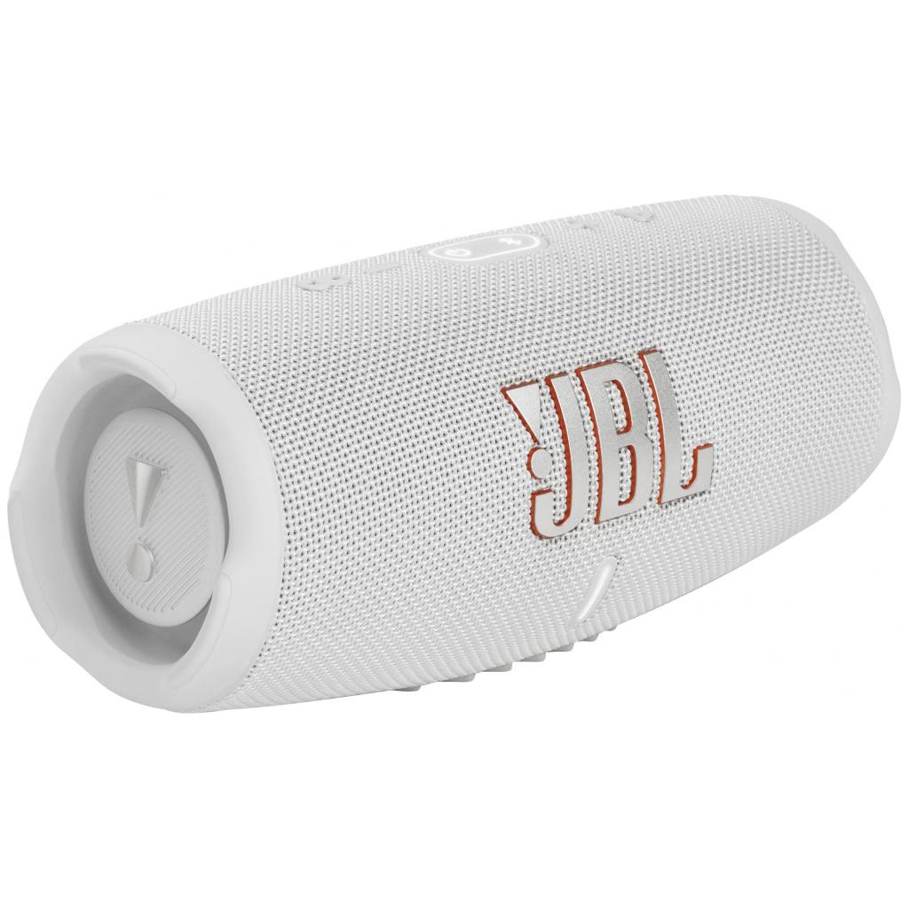 Акустична система JBL Charge 5 White (JBLCHARGE5WHT) - зображення 2