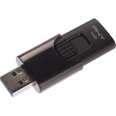 USB флеш накопичувач PNY flash 64GB OTG Duo-Link For Android Black USB 3.0 (FD64GOTGX30K-EF) - зображення 3