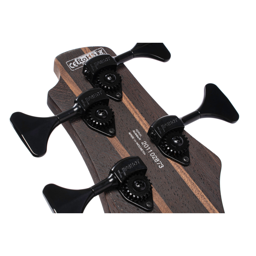 Бас-гітара Cort B4 Element (Open Pore Burgundy Red) - зображення 7